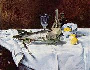 Stilleben mit Lachs Edouard Manet